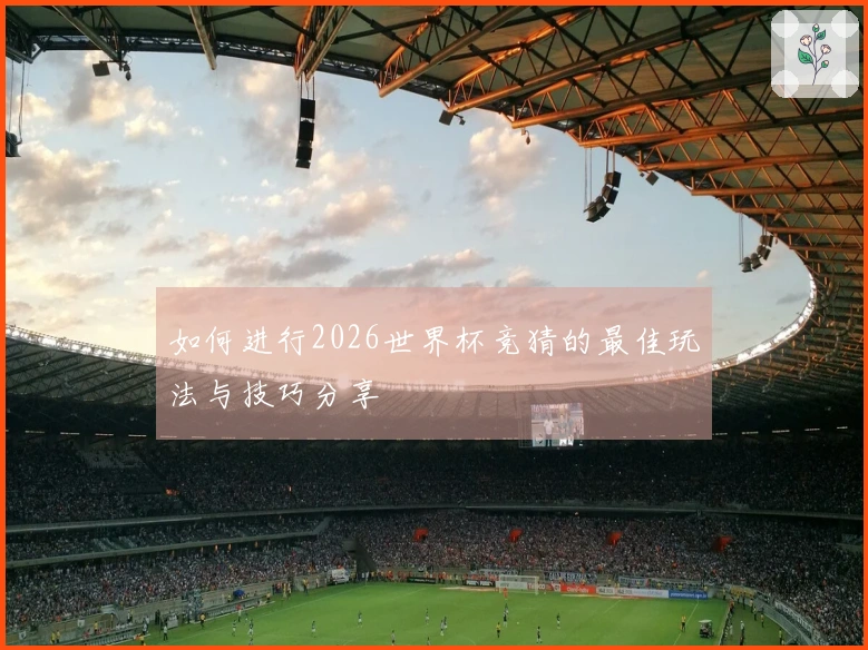如何进行2026世界杯竞猜的最佳玩法与技巧分享