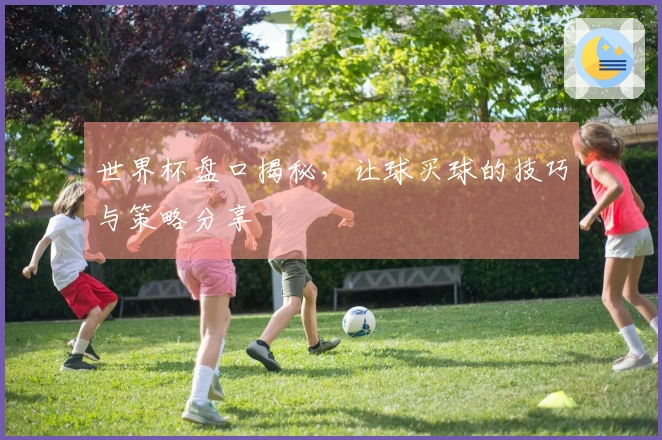 世界杯盘口揭秘，让球买球的技巧与策略分享